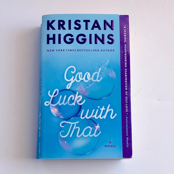 Other - Kristan Higgins "Good Luck With That" Paperback - Blue Cover